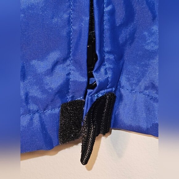 L.L. Bean Women's Hooded Rain Slicker Jacket,  Bright Blue, Sz S - Picture 7 of 10